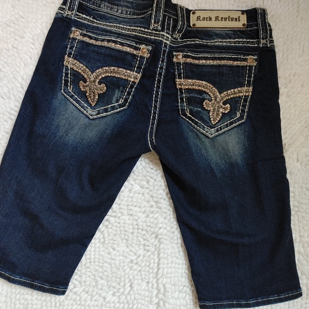 Rock Revival easy Bermuda size 27 ladies like new never wore